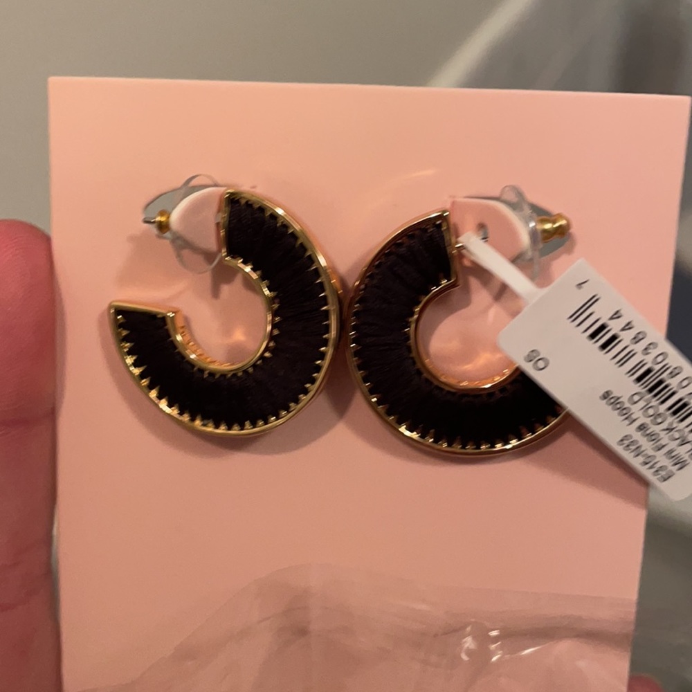 Black Mignonne Gavigan Hoops